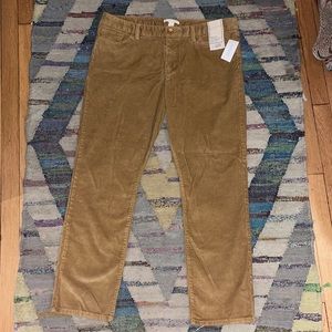 Light brown corduroy pants by Banana Republic